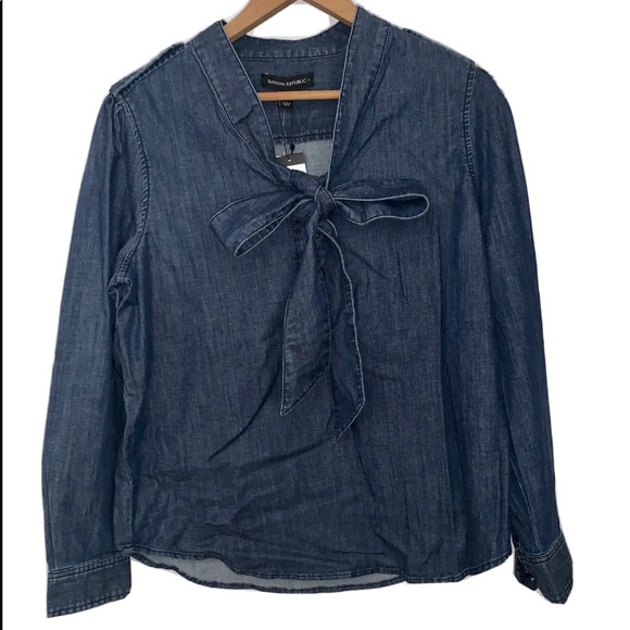 Banana Republic Tops - Banana Republic Denim Top